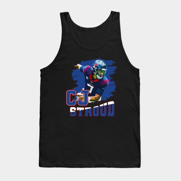 CJ stroud | Football Tank Top by Aloenalone